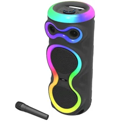 Enceinte lumineuse Bluetooth KARAOKE 1000W FIREBOOST
