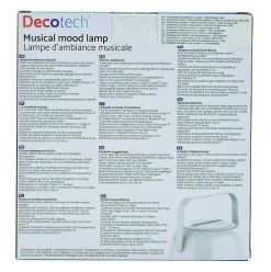 Enceinte portable Decotech avec effets lumineux