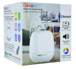 Enceinte portable Decotech avec effets lumineux
