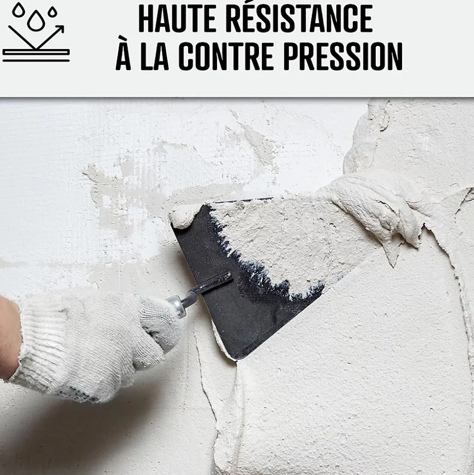 Enduit de cuvelage hydrofuge - Étanchéité cave sous-sol garage / ARCACIM CAVE Blanc - 5 kg - ARCANE INDUSTRIES
