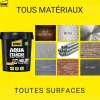 Enduit d'étanchéité noir UHU Aqua étanche pot de 750 ml