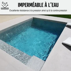Enduit Piscine Hydrofuge - Etanchéité Piscine & Cuvelage : ARCACIM PISCINE Blanc - 5 kg - ARCANE INDUSTRIES
