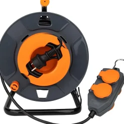 Enrouleur 4 prises déportées 30m - 2P+T 16A - Zenitech