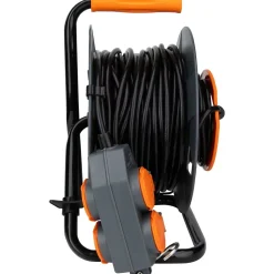 Enrouleur 4 prises déportées 30m - 2P+T 16A - Zenitech