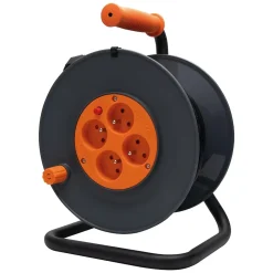 Enrouleur 4 prises H05VV-F 3G1mm² - 25m - Zenitech
