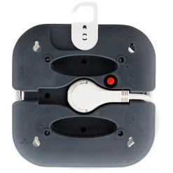 Enrouleur 3 x 2P+T + 2x USB - 7m - noir - Zenitech