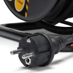 Enrouleur chantier, 4 prises, H07RN-F3G1.5MM2, 25M , NF,CE - IP44