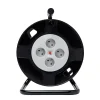 Enrouleur de bricolage vide H05VV-F 4 prises 40m
