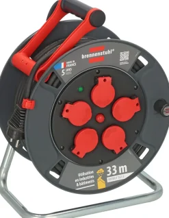 Enrouleur de câble 300 KU 3101 Professional 33m H07RN-F 3G1,5 IP44 - BRENNENSTUHL