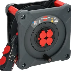 Enrouleur de câble KC 2201 4+4 Professional, 25+5m H07RN-F 3G2,5, 8x16A IP44 Brennenstuhl