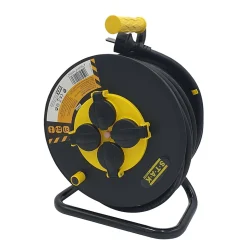 Enrouleur de chantier, 4 prises, 3G2.5, 40mètres , NF, IP44