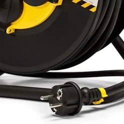 Enrouleur de chantier, 4 prises, 3G2.5, 25 mètres , NF, IP44