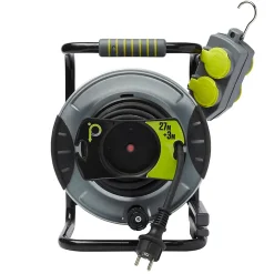 Enrouleur de chantier Diall 27/3M H07RNF 3G1 5mm²