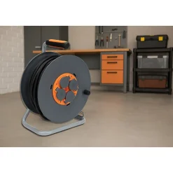 Enrouleur de chantier IP44 4 prises 40m Zenitech