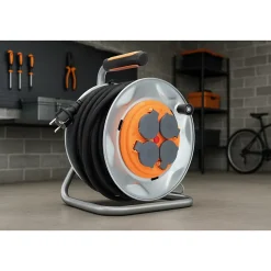 Enrouleur de chantier IP44 - 4 prises 25m Zenitech
