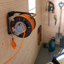 Enrouleur de jardin Diall 47/3M H05VVF 3G1 5mm²