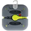 Enrouleur domestique 4 x 2P+T - 7m - vert Zenitech