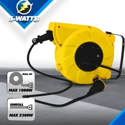 Enrouleur electrique automatique 20m-3g1.5mm
