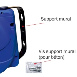 Enrouleur mural auto 15m 3G1.5 avec voyant + disjoncteur thermique - garantie 2 ans