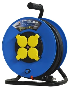 Enrouleur 4prises-h07rn-3g1.5mm²-40m - I-Watts Pro