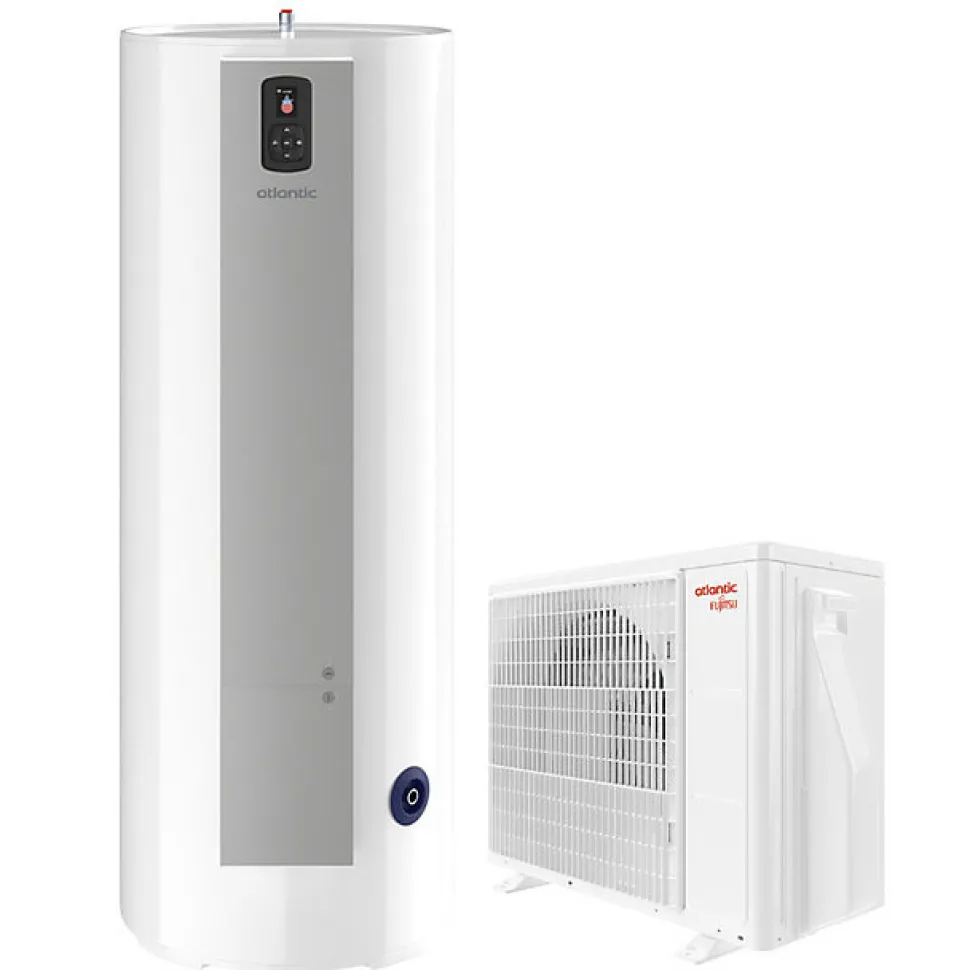 Ensemble chauffe-eau thermodynamique Calypso Split 270L Vertical Stable - ATLANTIC - ATLPACKSPLITCA270
