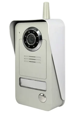 Ensemble interphone vidéo sans fil avec bouton pour l'extérieur Blyss Wolin