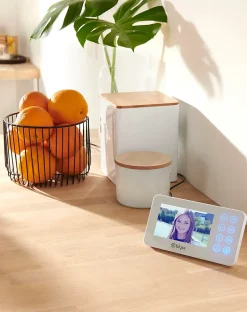 Ensemble interphone vidéo sans fil avec bouton pour l'extérieur Blyss Wolin
