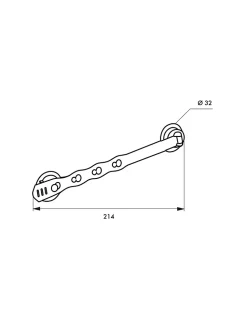 Entrebailleur à ventouse pour fenêtre 1 à 2 vantaux, PVC, 214mm, blanc - THIRARD