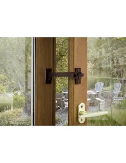 Entrebailleur de fenetre et porte fenetre, 1 ou 2 vanteaux ton bois - THIRARD