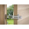 Entrebailleur pour porte d'entrée, taquet d'arrêt, 148mm, inox - THIRARD