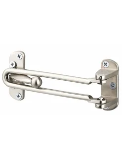 Entrebailleur pour porte à recouvrement, nickel satin - SP