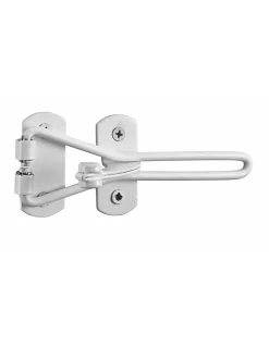 Entrebailleur pour porte d'entrée, taquet d'arrêt, 142mm, blanc - THIRARD