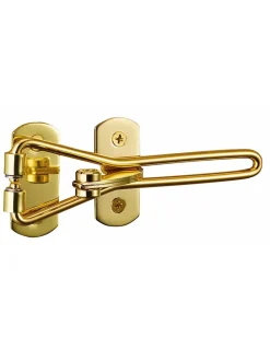 Entrebailleur pour porte d'entrée, taquet d'arrêt, 142mm, doré - THIRARD