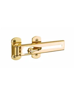 Entrebailleur pour porte d'entrée, taquet d'arrêt, 148mm, doré - THIRARD