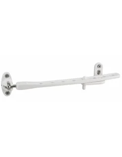 Entrebâilleur de fenêtre, 8 positions, réversible, cadenassable, blanc - THIRARD