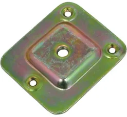 Equerre carrée M8 Diall Métal Argent