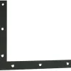 Equerre d'assemblage 220 x 220 mm - acier noir