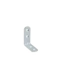 Equerre de chaise pour porte, 40x40x15mm, acier zingué - THIRARD