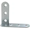 Equerre de chassis coudée droite Diall acier zingué 60 mm