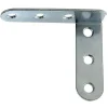Equerre de chassis coudée gauche Diall acier zingué 60 mm