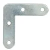 Equerre de chassis Diall acier zingué 80 mm