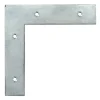 Equerre de fenêtre Diall acier zingué 140 mm