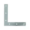 Equerre de fenêtre pour porte, 120x120x20mm, bouts carrés, acier zingué - THIRARD
