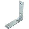 Equerre de renfort acier zingué 100 mm Vynex