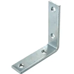 Equerre de renfort acier zingué 100 mm Vynex
