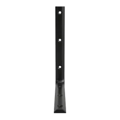Equerre demi ronde 250 x 250 mm - acier noir