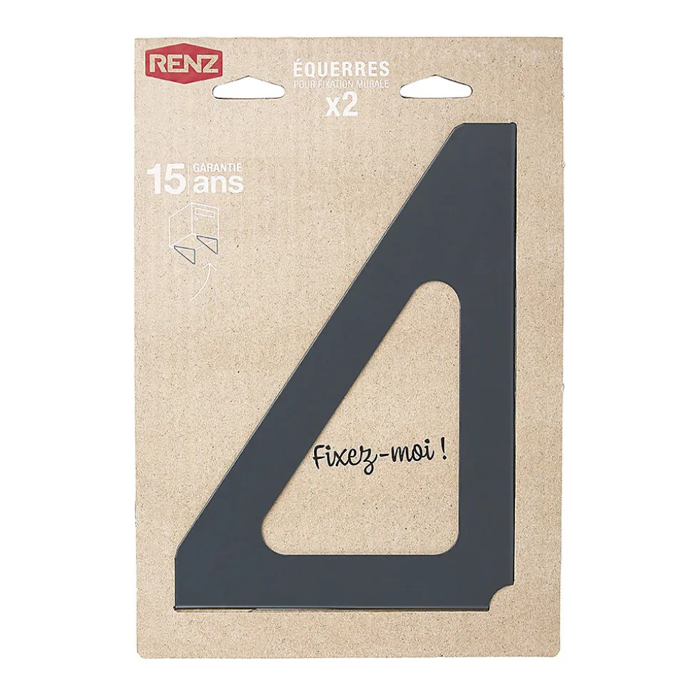 Equerres murales Gris anthracite mat RAL 7016 M