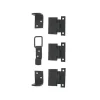 Espagnolette plate Afbat acier complète
