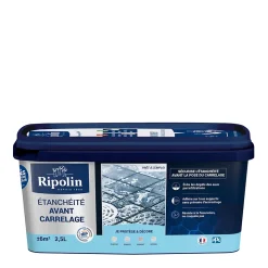 Etanchéité avant carrelage intérieur mat Ripolin 2,5L
