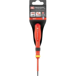 FACOM Tournevis Protwist Plat 2,5 x 50 Isolé 1000 V - AT2.5X50VE